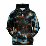Galaxy Hoodie ~ Festival Rave Hoodie ~ Space Sweatshirt