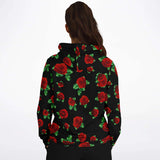 Roses Graphic Hoodie ~ Rave Festival Sweatshirt