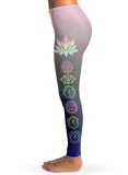 Lotus Chakra Pastel Leggings