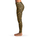 Blonde Leopard Print Leggings