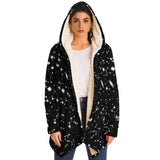 Rave Festival Hooded Cloak ~ Star Nebula Constellation Cloak with Hood