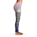 Lotus Chakra Pastel Leggings