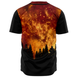 Fire Galaxy Forest Rave EDM Festival Jersey