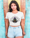 CHAKRAS IN LINE CROP TOP - KANDYCODED
