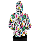 Memphis 90's All Over Print Hoodie