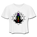 CHAKRAS IN LINE CROP TOP - KANDYCODED