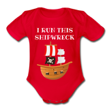 Shipwreck Organic Baby Onesie
