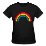 Rainbow Women's T-Shirt - black