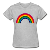 Rainbow Women's T-Shirt - heather gray