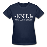 ENTJ Women's T-Shirt - navy