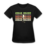 Dream Weaver Women's Graphic Tee - black