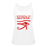 Eye of Horus Women's Esoteric Tank Top - white