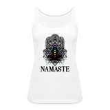 Namaste Mandala Tank Top - white